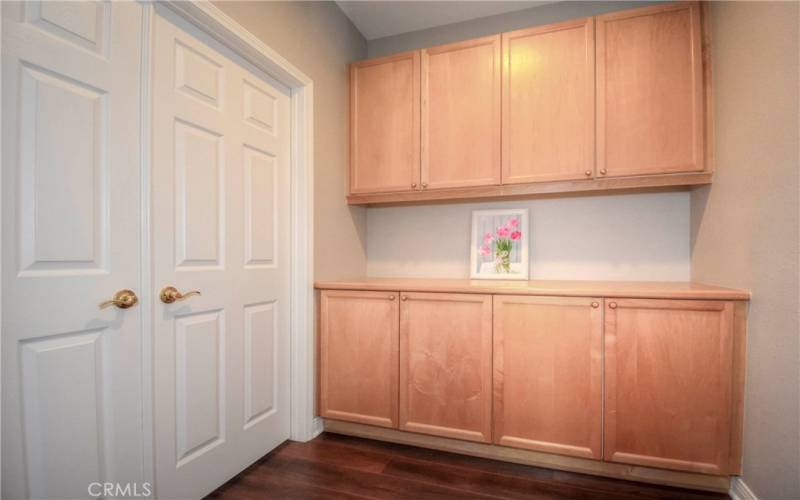 Hallway Built-In Cabinets