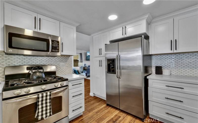 Stainless steel appliances