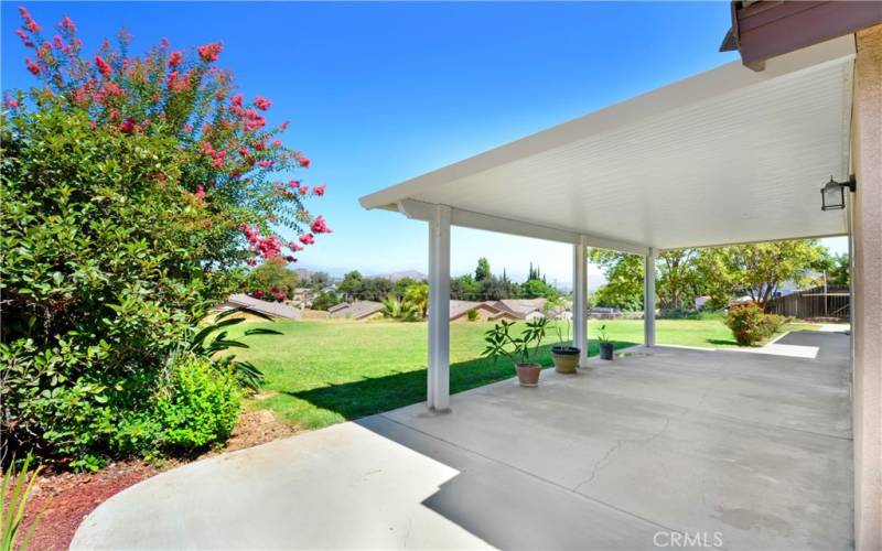 Nice covered patio