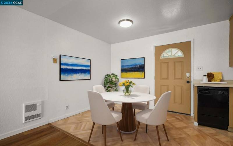 Eating Area Virtually Staged