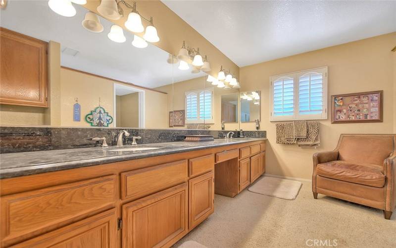 Master bathroom.