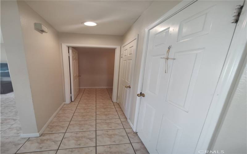 laundry room door/ closet/ downstairs/ bathroom/ hallway