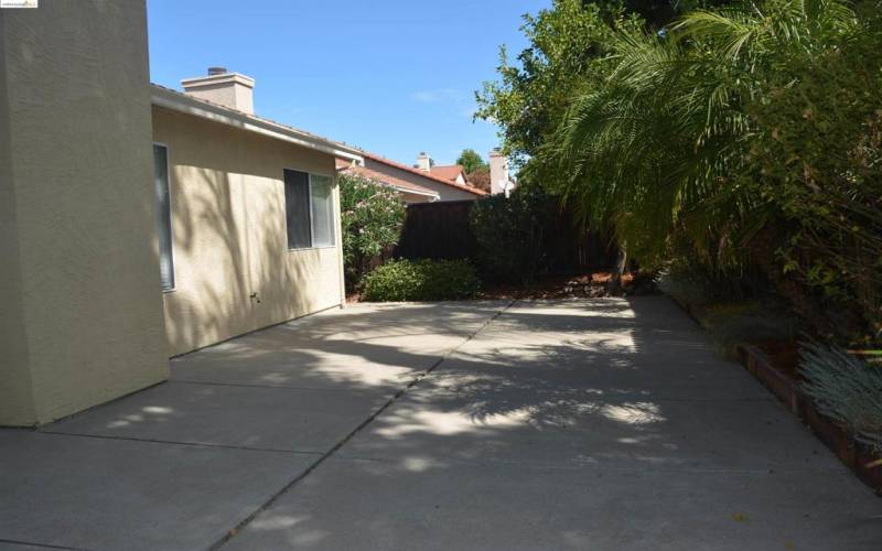 Rear Yard & Patio