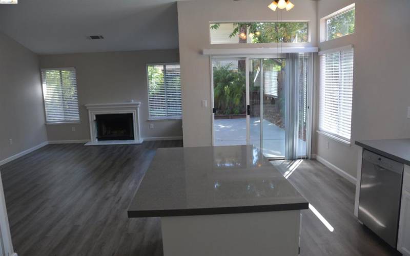 Kitchen - Eating Area - Family Room