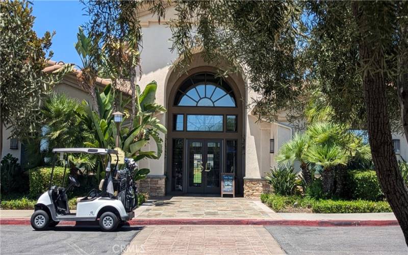 Entrance to Clubhouse