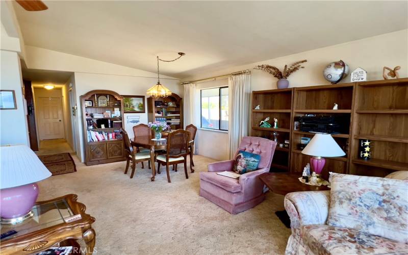 Living Room & Dining area