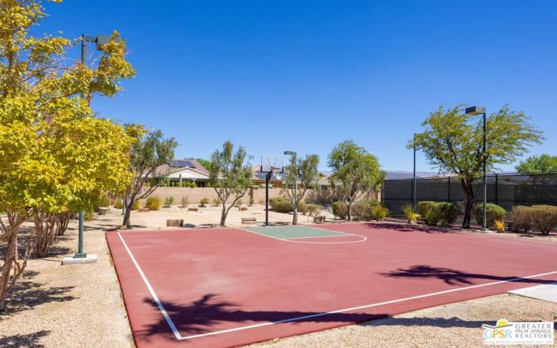 Clubhouse Basketball Court