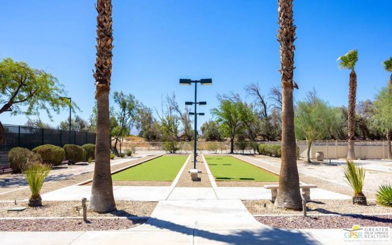 Clubhouse Bocce Court