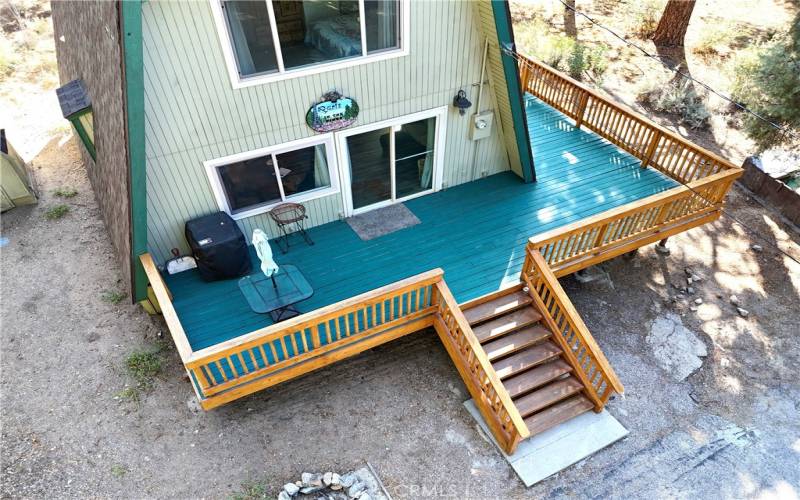 Aerial Deck Front