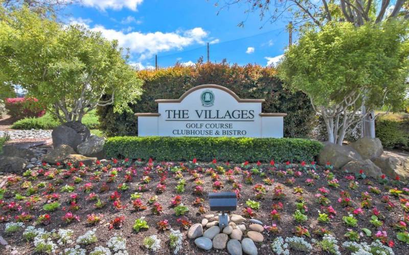 Entrance to The Villages Resort living active retirement community