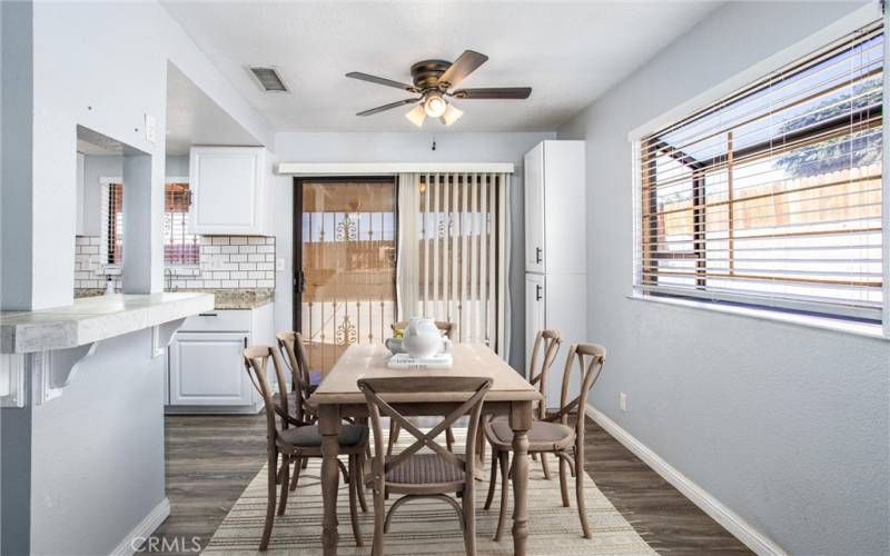 Dining Area - Virtually Staged