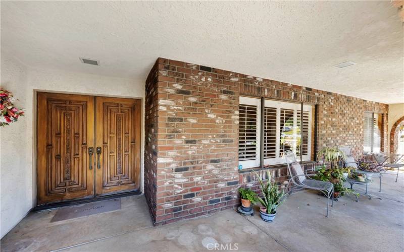 Front porch/Entry to home