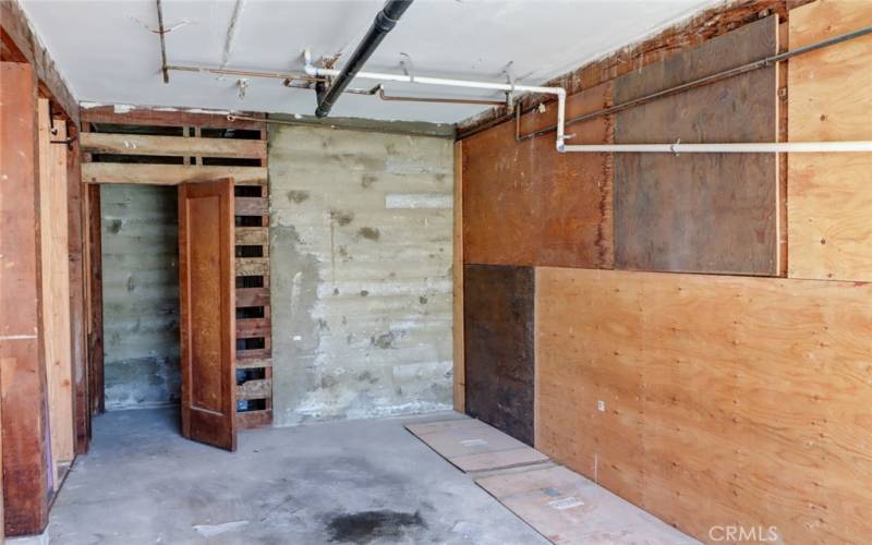 Storage Room in Garage