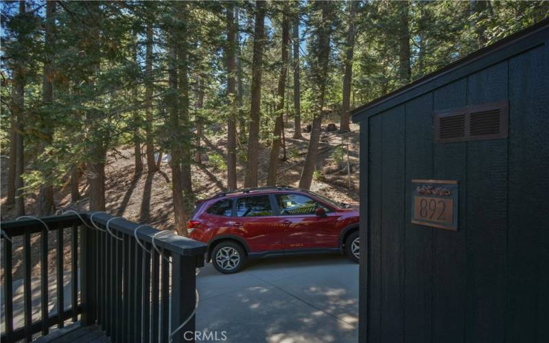 Driveway - Tuff shed