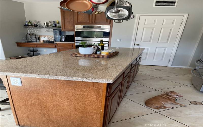 Granite Kitchen Island