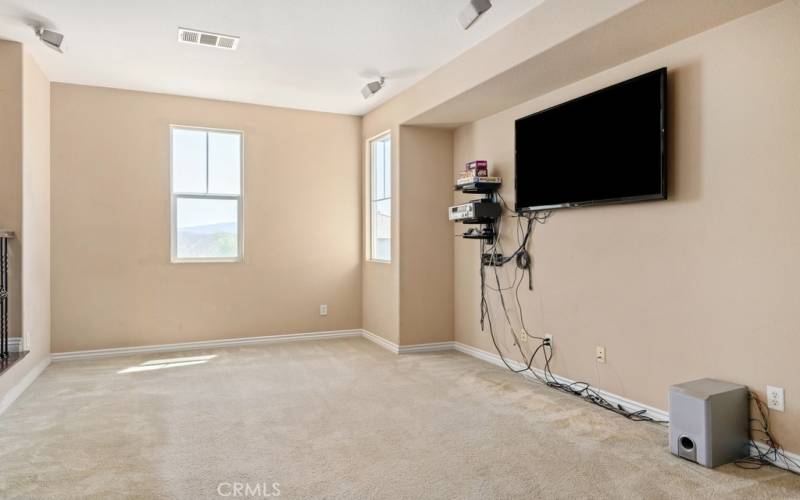 UPSTAIRS THEATER ROOM