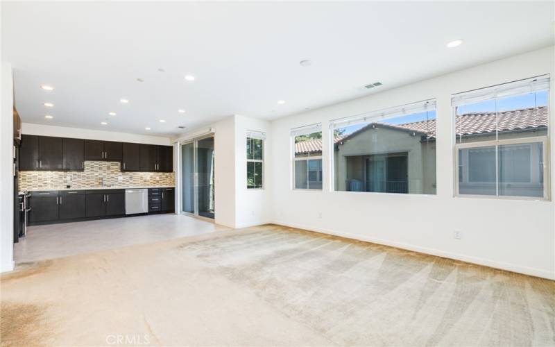 Family room/kitchen