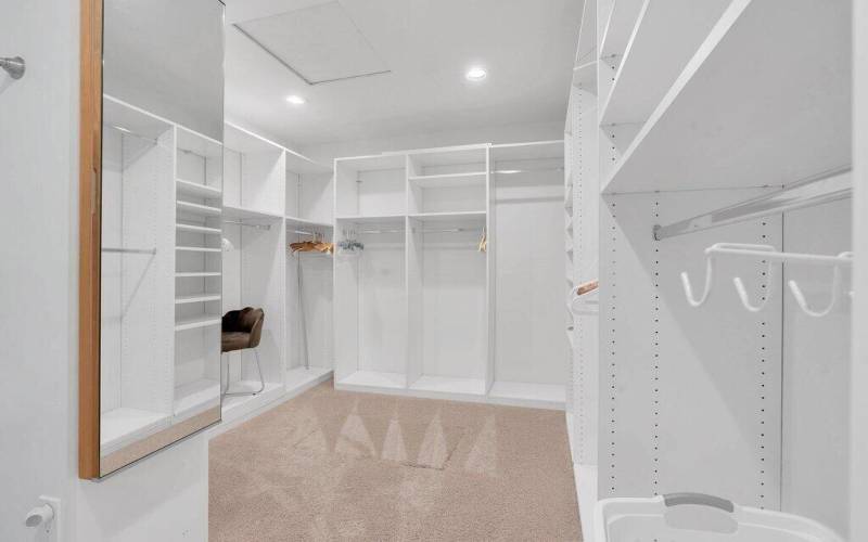 Springs Master Bedroom Walk In Closet