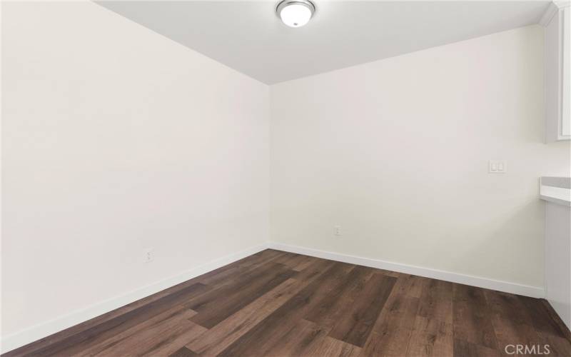 Dining room off the kitchen