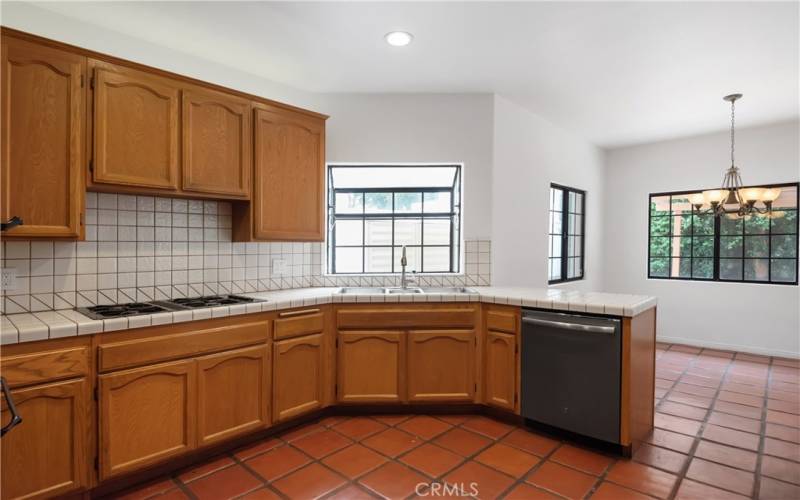 Kitchen looking at Breakfast nook