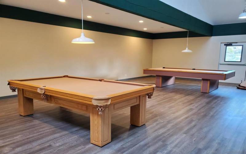 Billiards room