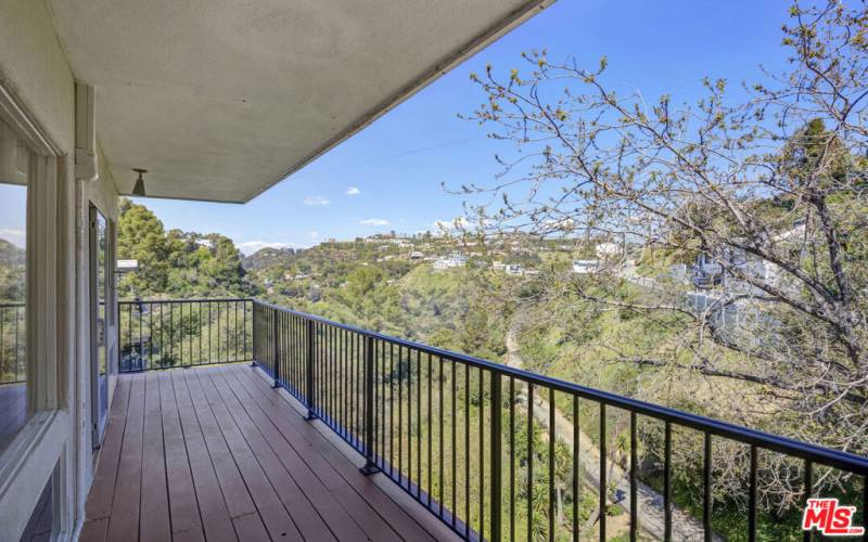 View from 2nd floor bedrooms