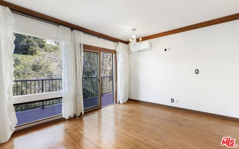 Secondary bedroom with views