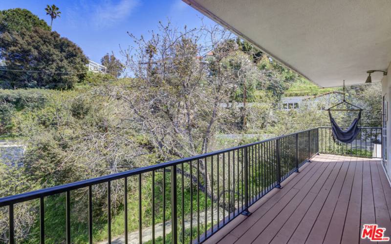 View from 2nd floor bedrooms