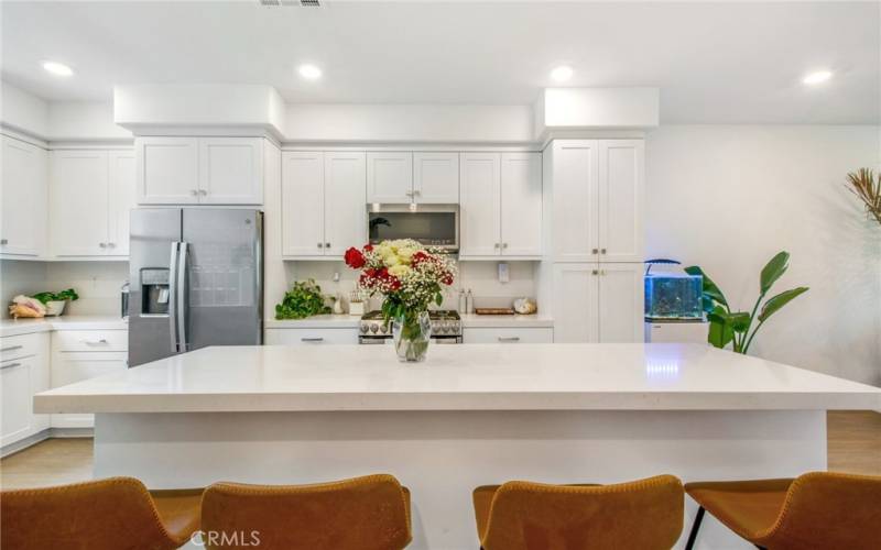 Oversized kitchen Island