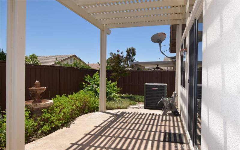 Covered patio off Great Room