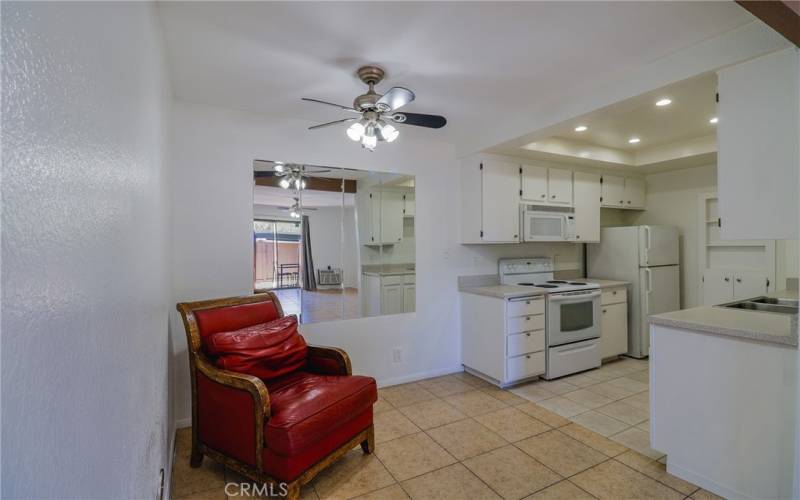 Kitchen and dining area.