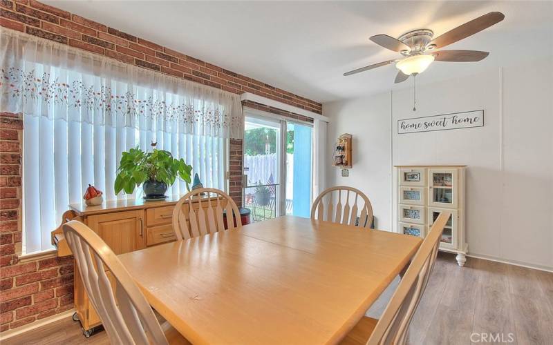 Dining area