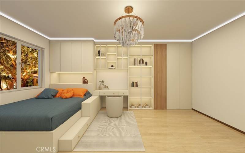 Digitally Enhanced Bedroom #2