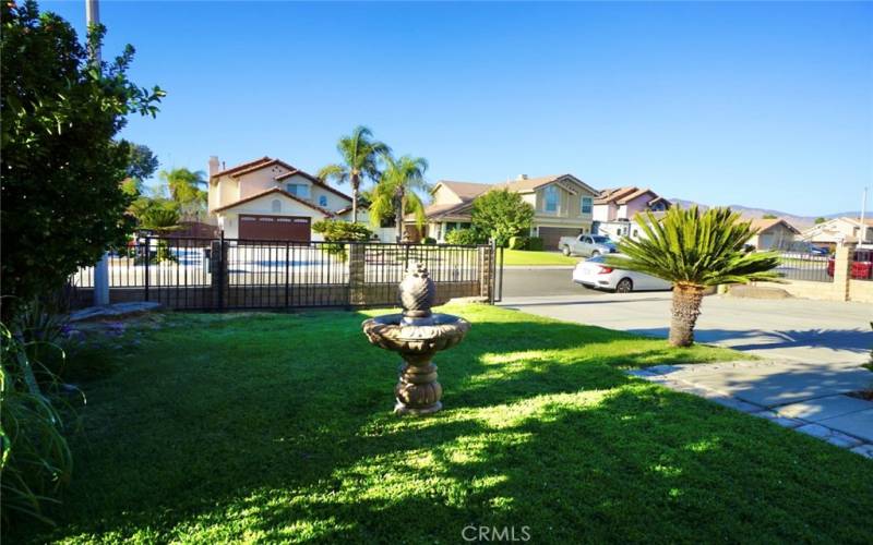 GATE AT  FRONT YARD