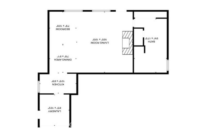 40320 Johnston Ave- Studio Floor Plan