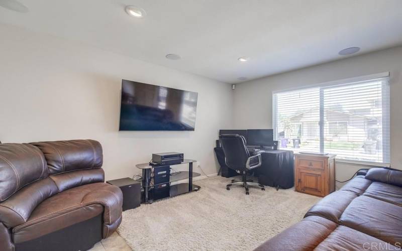 Living Room with Canned lighting