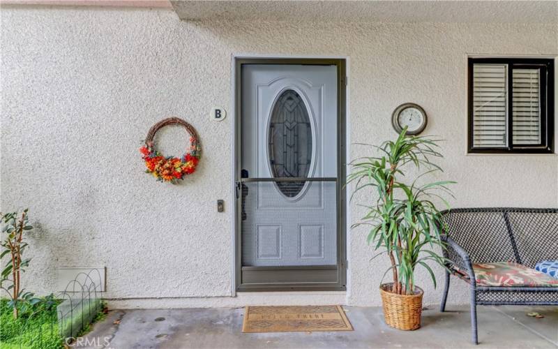 Front Entrance Door