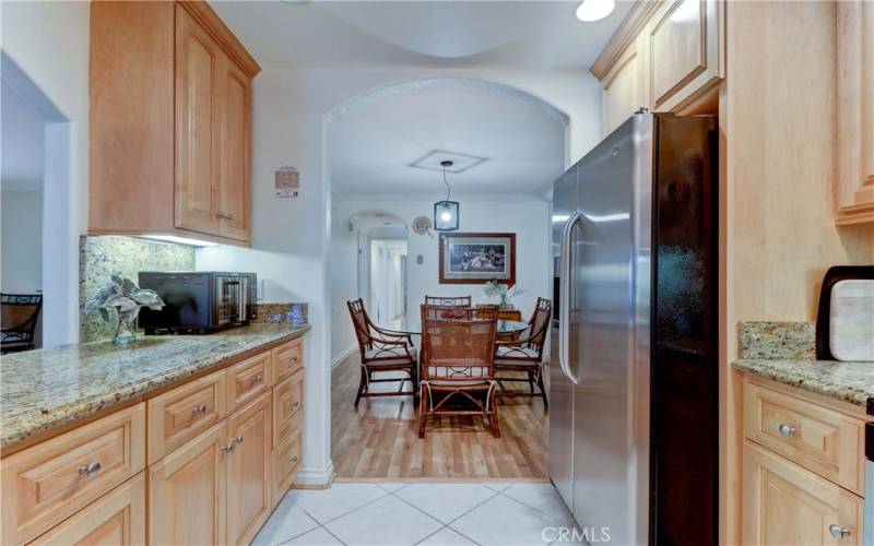 From Kitchen toward Dining Area