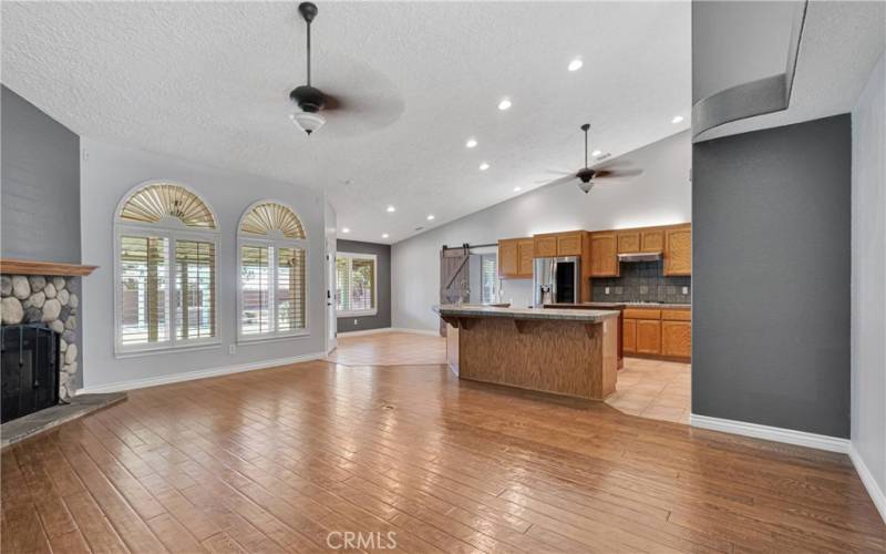 Living Room & Kitchen