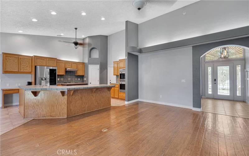 Living Room & Kitchen