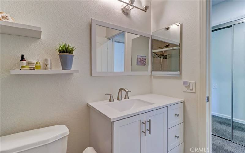 BATHROOM SINK & VANITY MIRROR