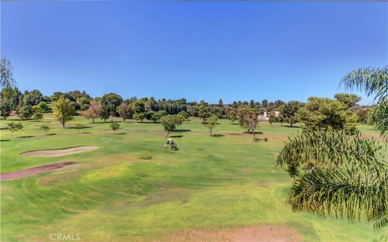 AMAZING GOLF COURSE VIEW FROM BALCONY