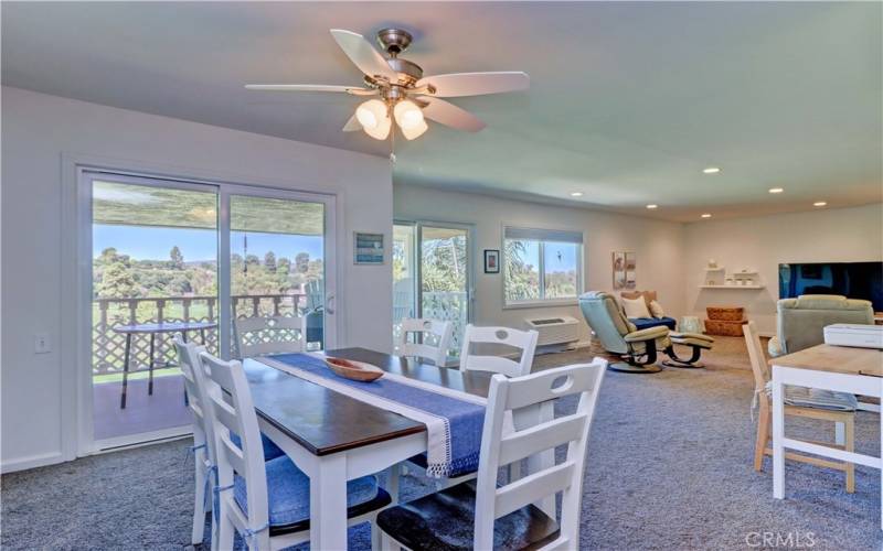 DINING AREA & LIVING ROOM