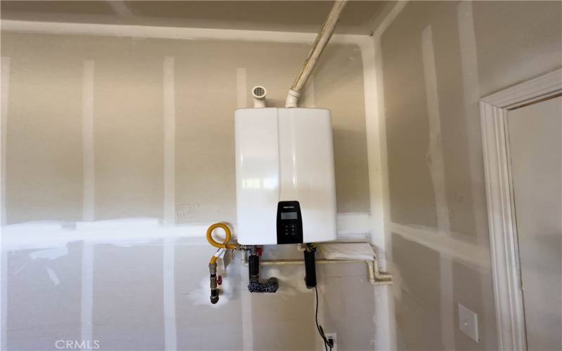 water heater in garage