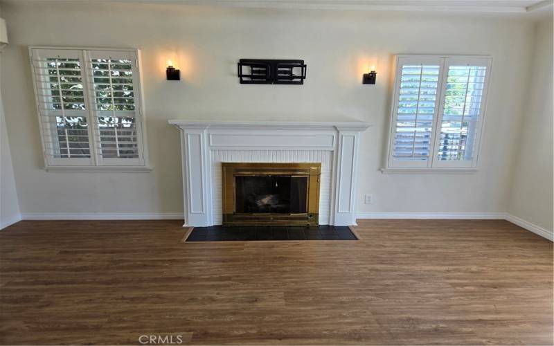 Living Room with Fireplace