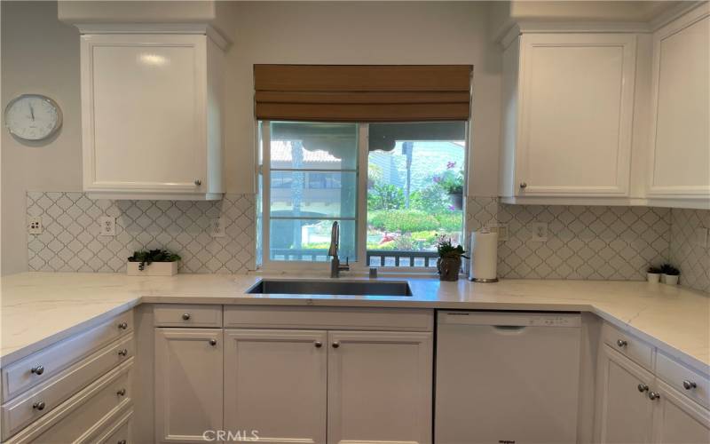 Kitchen Sink overlooking Hyatt