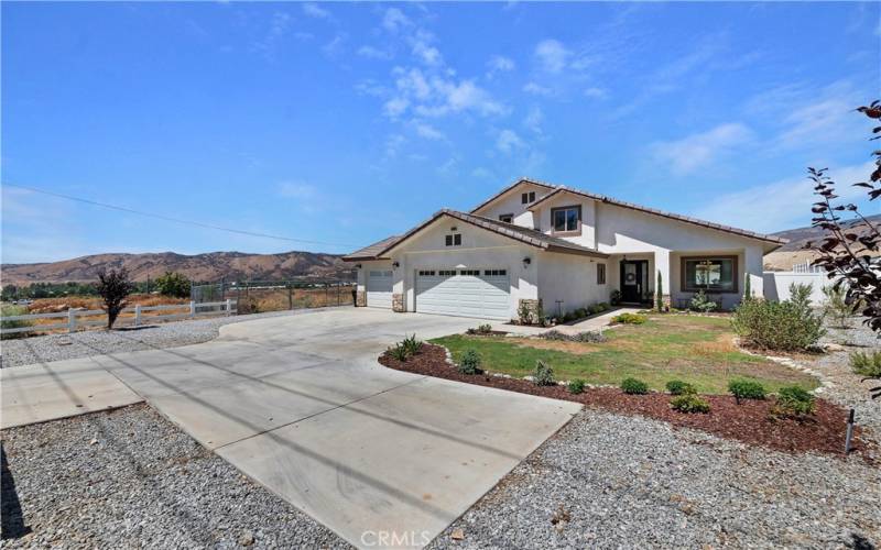 Expansive Driveway