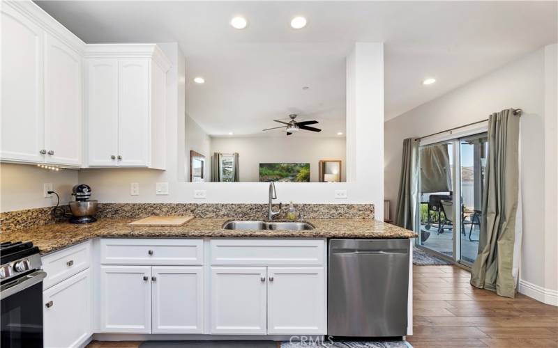 Granite Counters and Stainless Steel Appliances