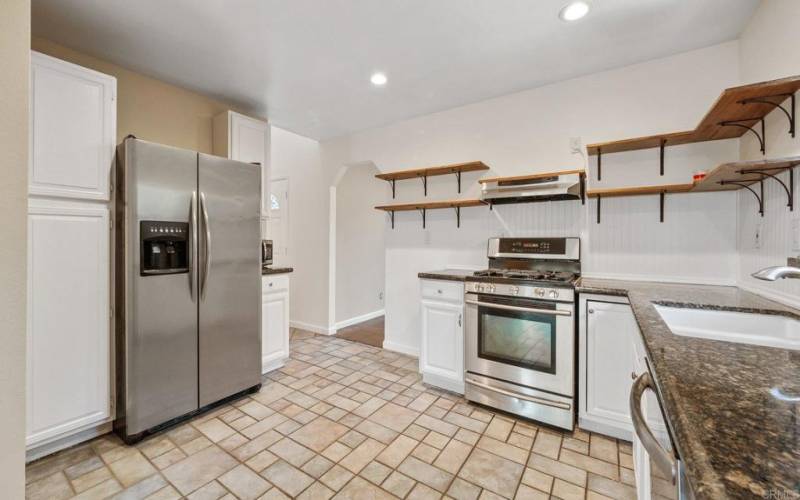 Kitchen With Stainless Steel Appliances