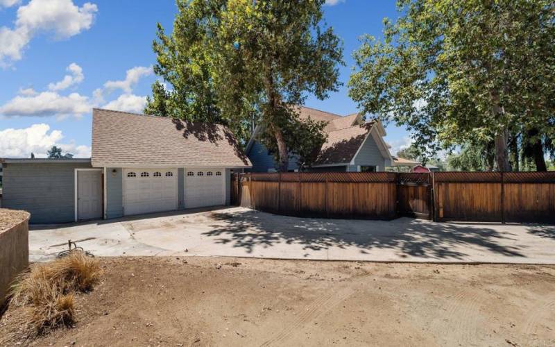 Oversized Detached Garage With Giant Attic and Storage Space. Could Be Modified to Apartment.